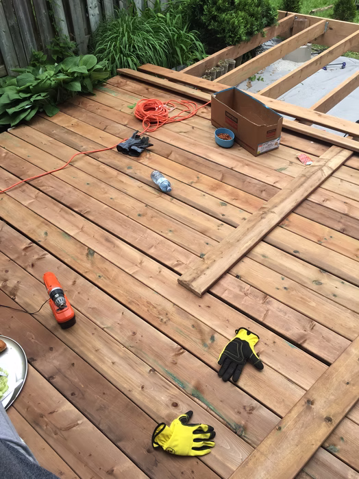 New Deck Construction