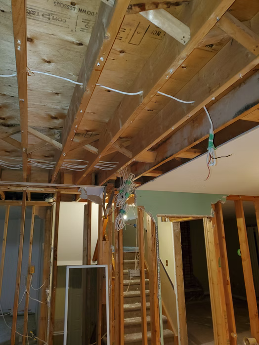 Load bearing wall removal